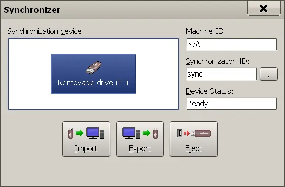 Synchronizer window