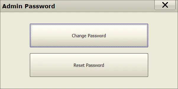 Admin Password application