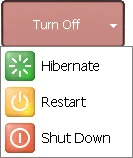 Figure 4. Turning system off