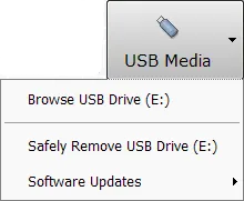 Figure 6. USB menu