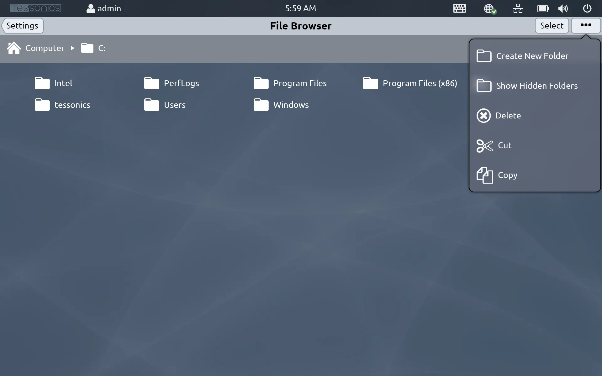 File Browser