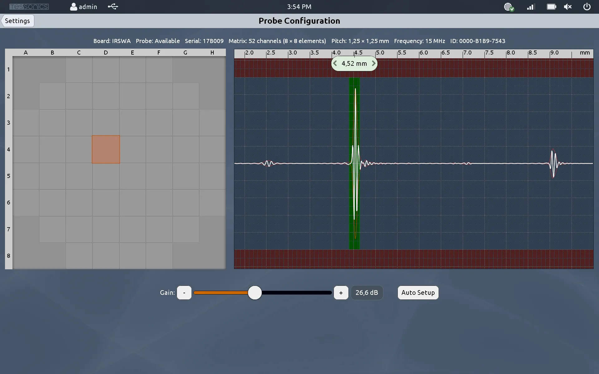 Probe Configuration