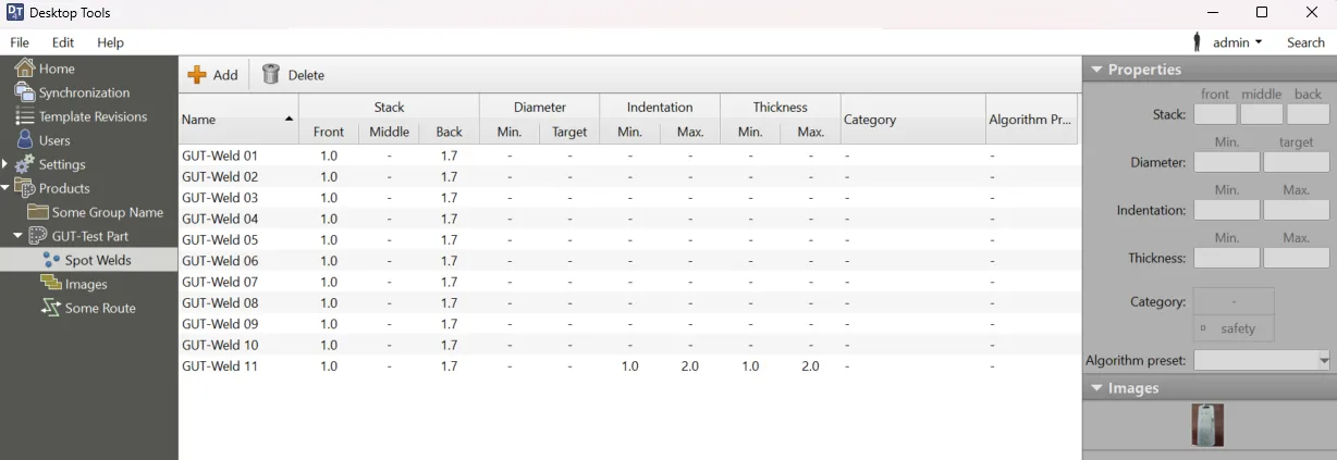 Add Measurements